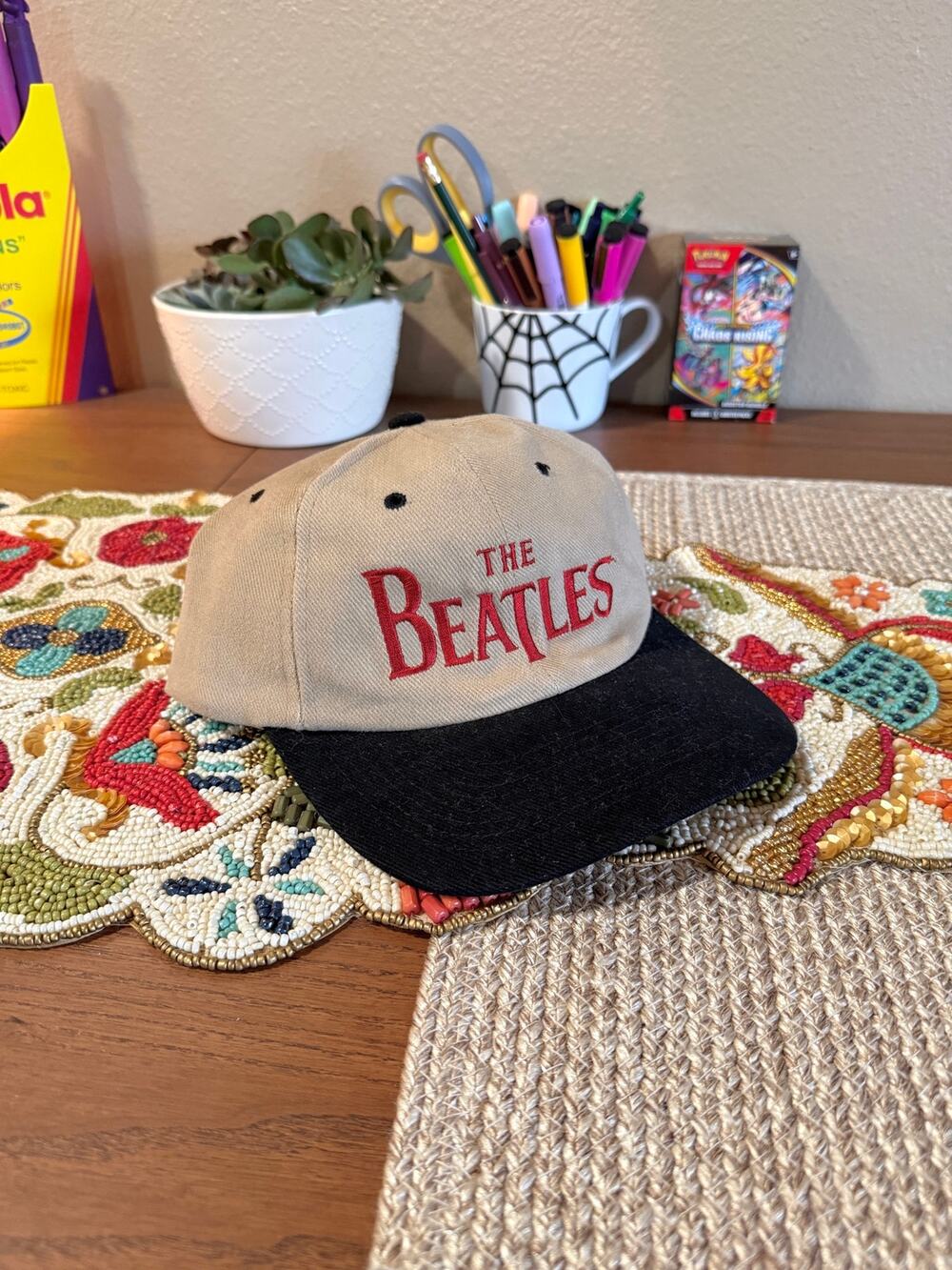 2005 The Beatles Band Y2K Vintage Apple Strapback Dad Hat Queen 90s Nissun
